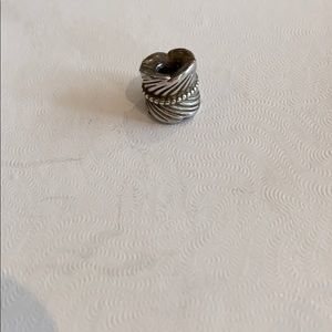 Pandora Silver Leaf Charm